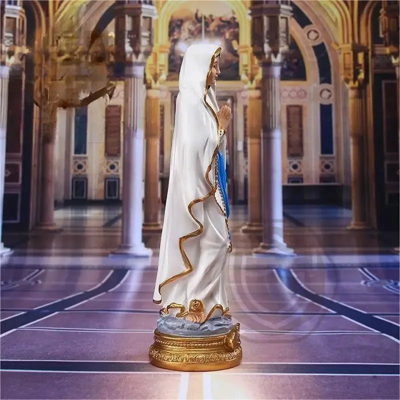 Imagem de Nossa Senhora em Resina: Arte Sacra para Decoração e Devoção - Loja São Miguel