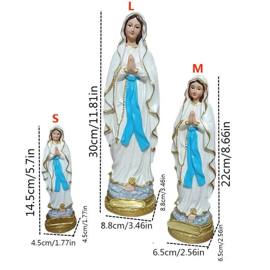 Imagem de Nossa Senhora em Resina: Arte Sacra para Decoração e Devoção - Loja São Miguel