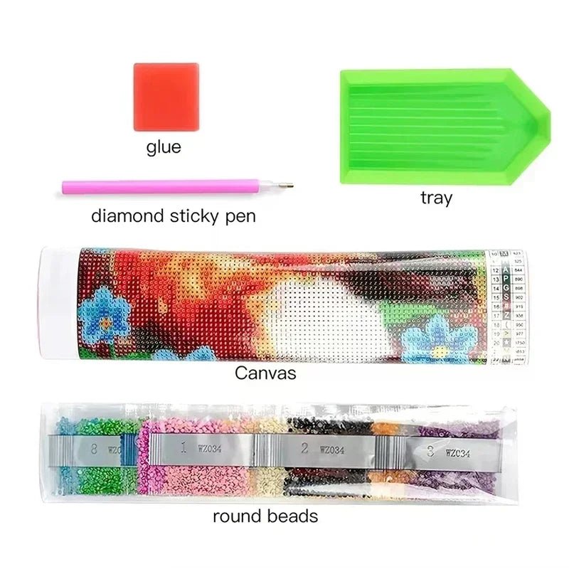 Kit de Pintura Diamante 5D - Nossa Senhora: Arte Religiosa Feita à Mão - Loja São Miguel