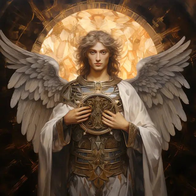 Pintura em Lona de São Miguel Arcanjo: Arte Cristã para Decoração - Loja São Miguel
