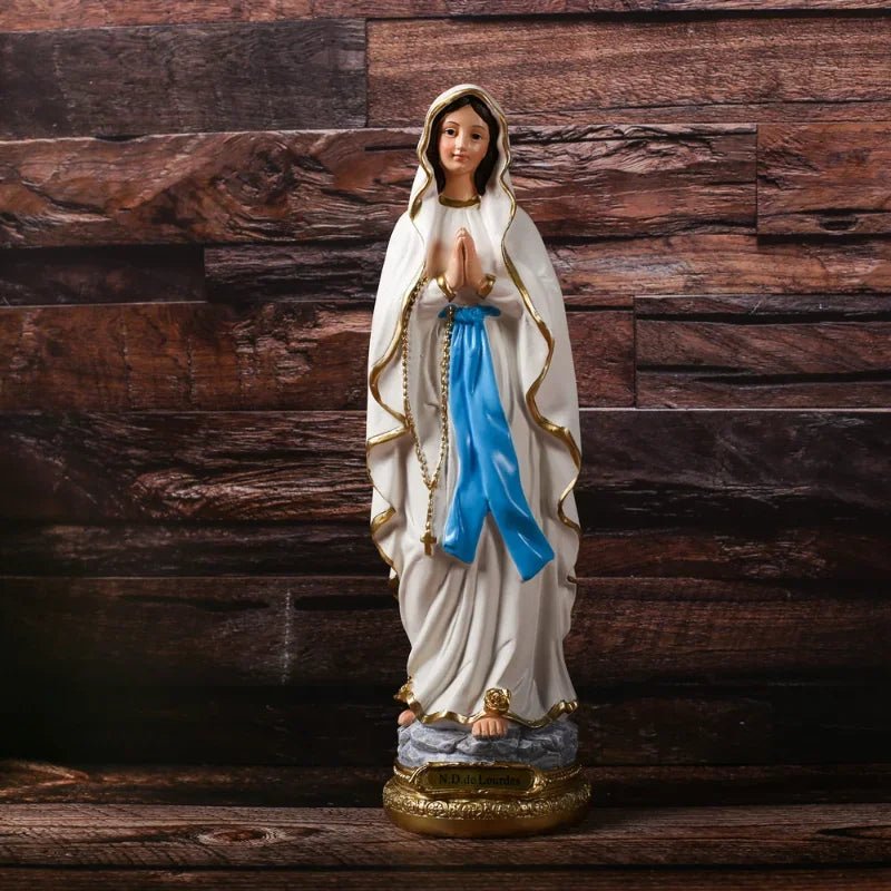 Imagem de Nossa Senhora em Resina: Arte Sacra para Decoração e Devoção - Loja São Miguel